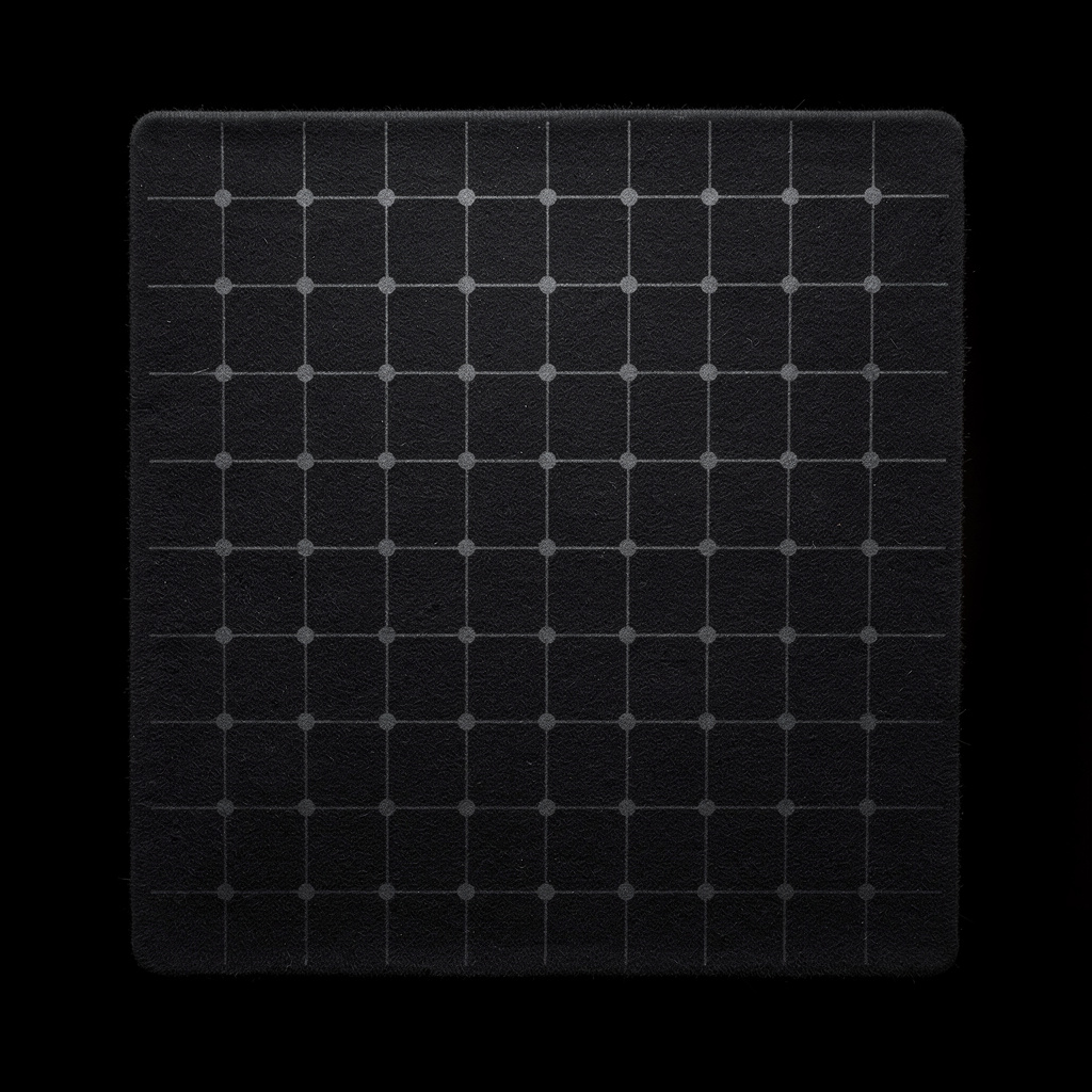 Minimalist design system grid layout